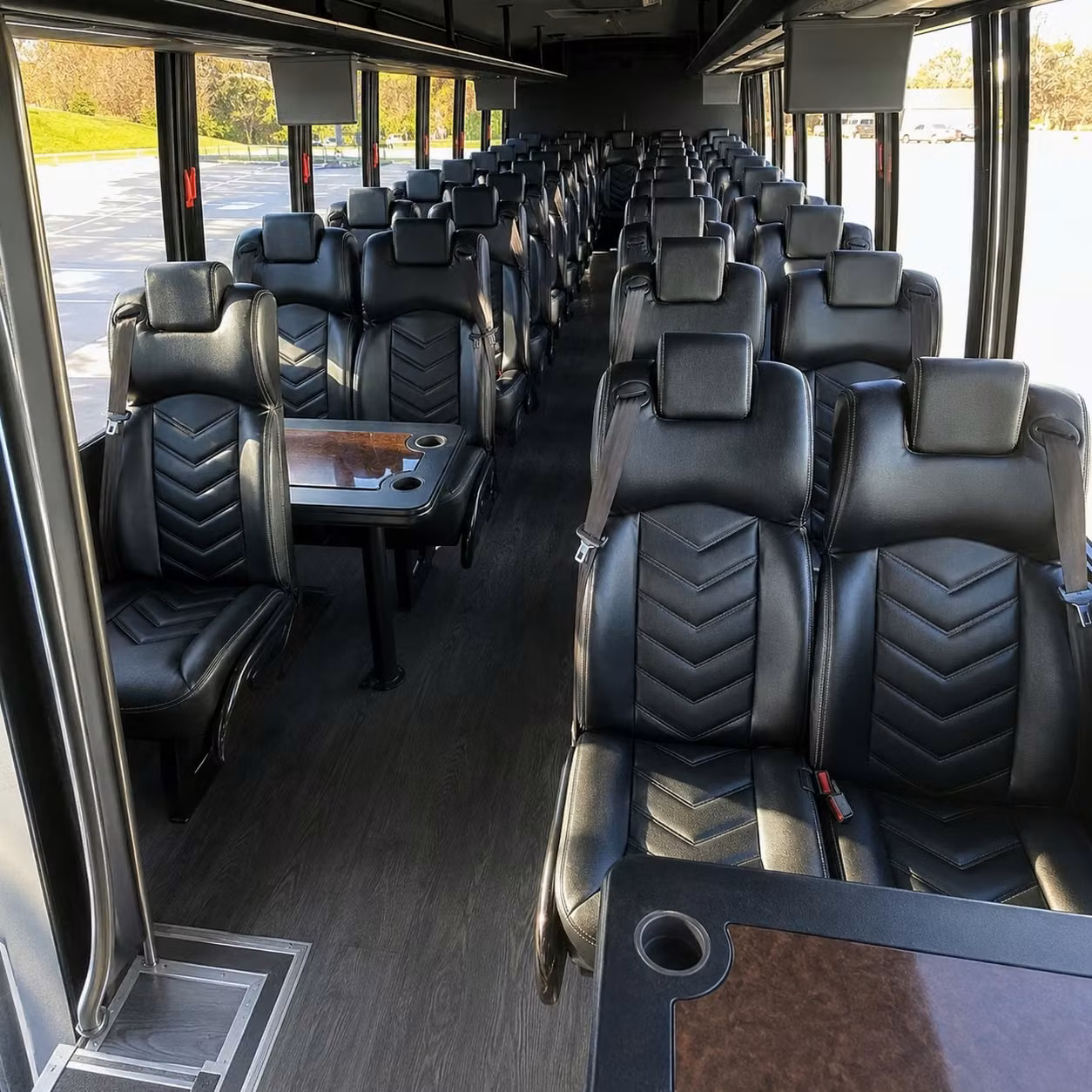 30 passenger minibus interior