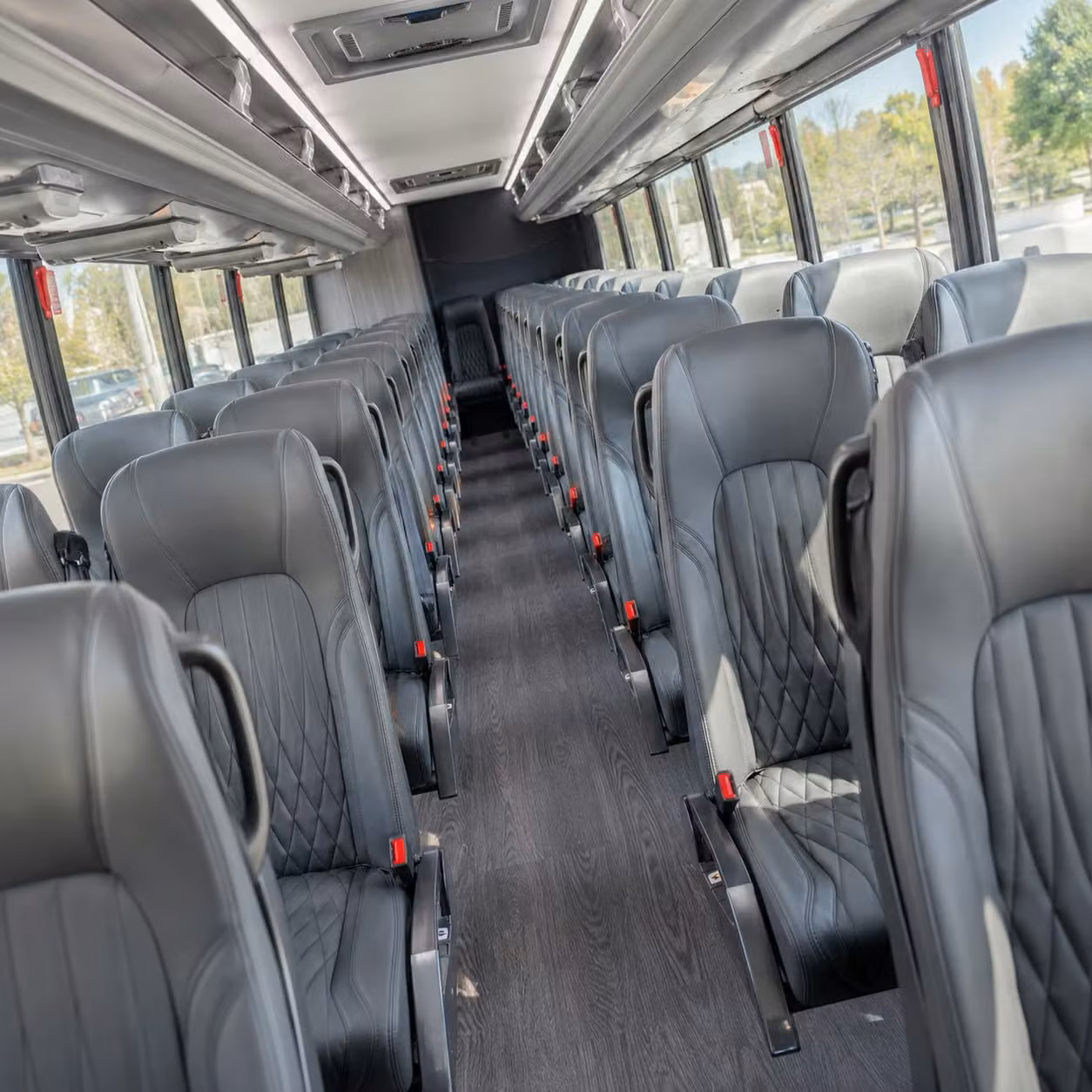 35 passenger minibus interior