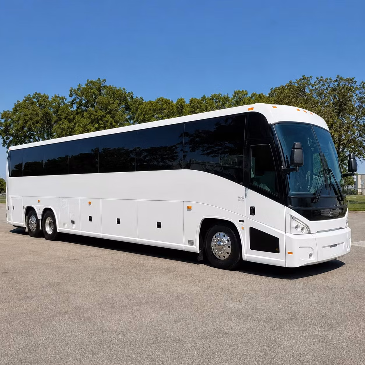56 passenger charter bus