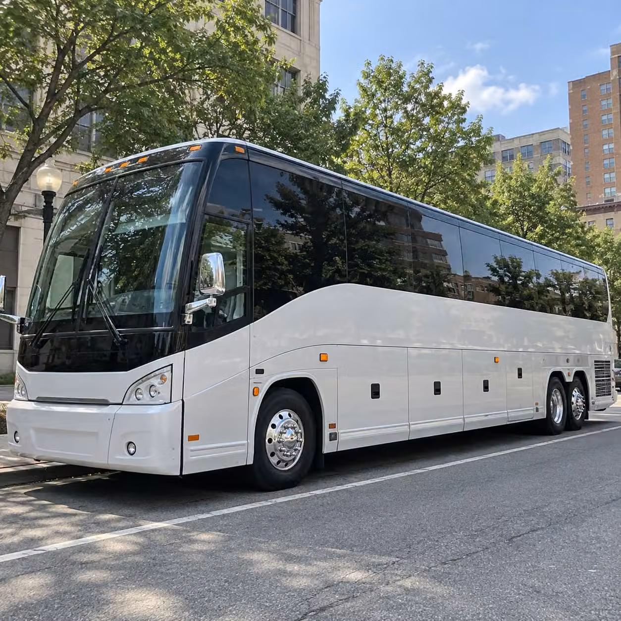 shuttle buses for wedding guests staying along peters creek parkway and downtown hotels