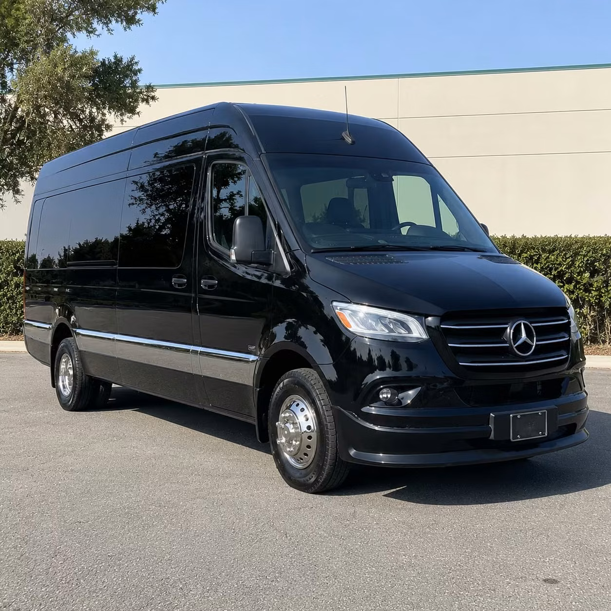 sprinter van with driver