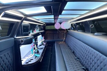 Winston Salem Limousine Interior