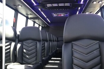 Winston Salem Minibus Interior