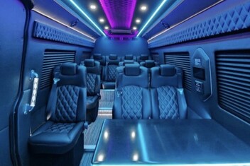 Winston Salem Sprinter Bus Interior